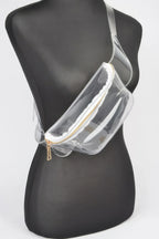 Clear Zip Front Fanny Pack | Mixtshop LLC