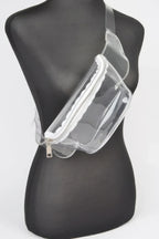Clear Zip Front Fanny Pack | Mixtshop LLC