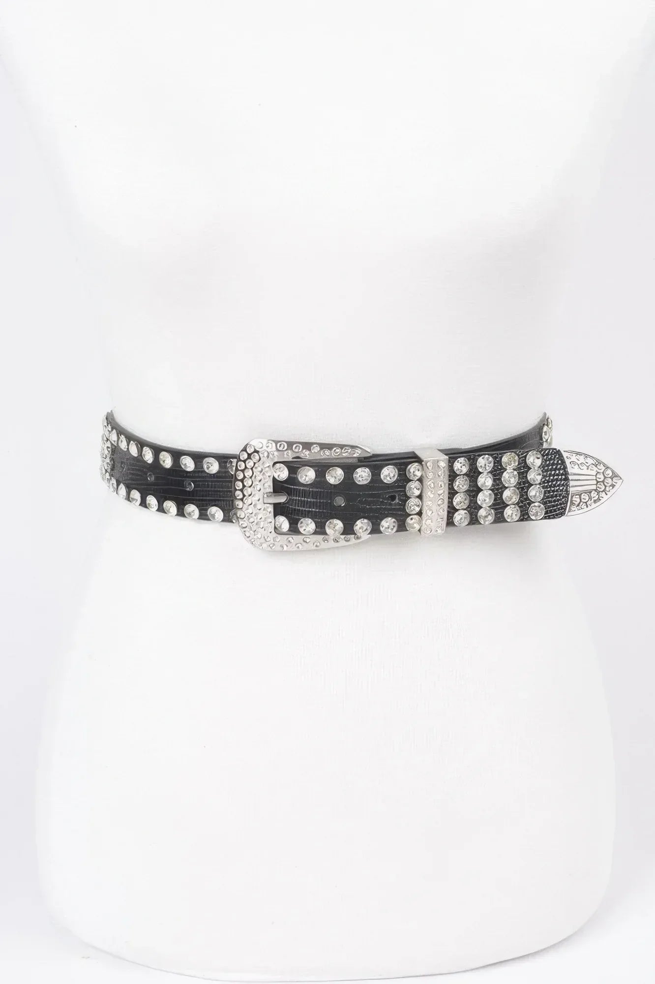 Rhinestone Multi Metal Belt | Mixtshop LLC Main image