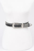 Rhinestone Multi Metal Belt | Mixtshop LLC