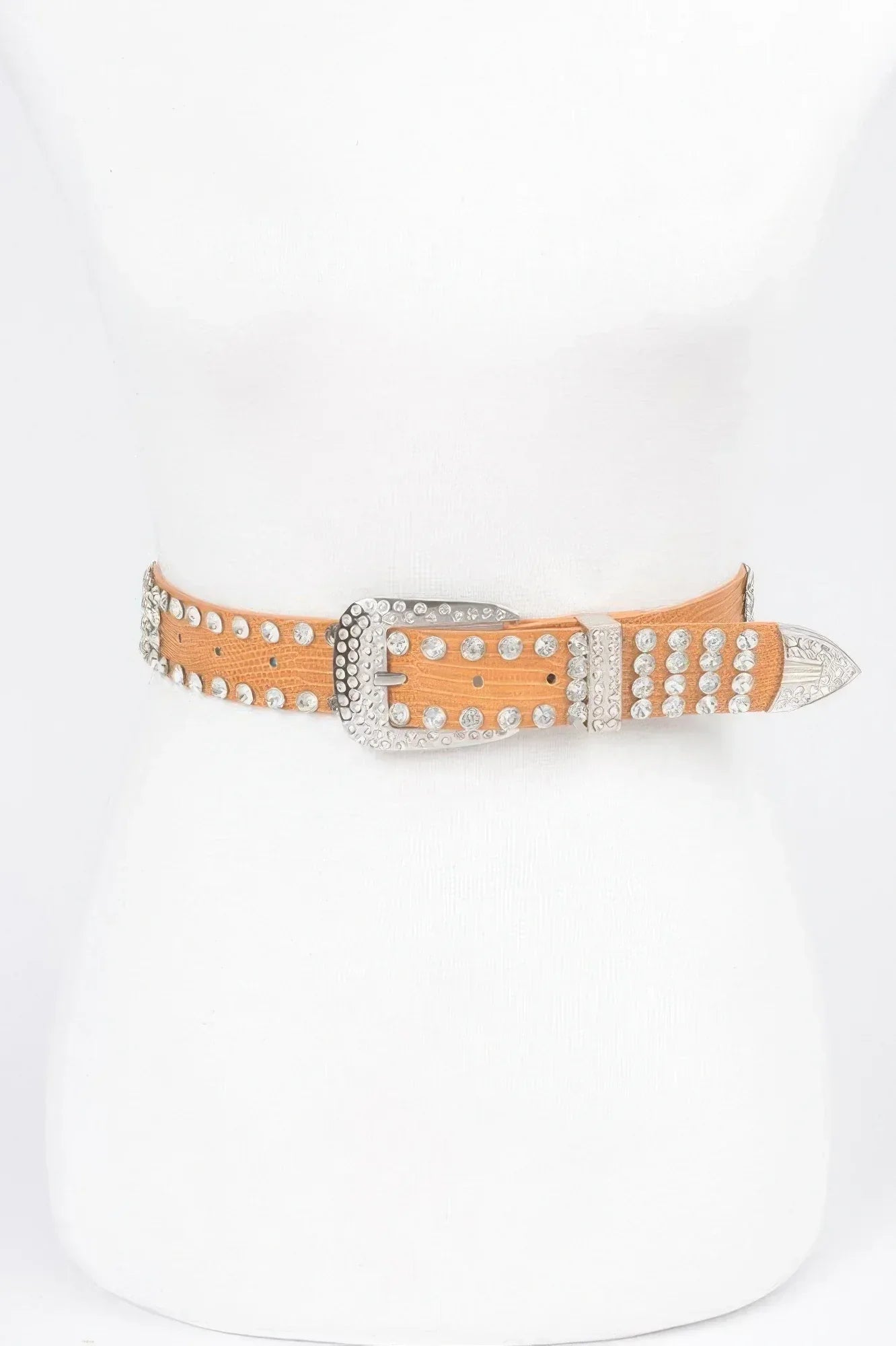 Rhinestone Multi Metal Belt Secondary image