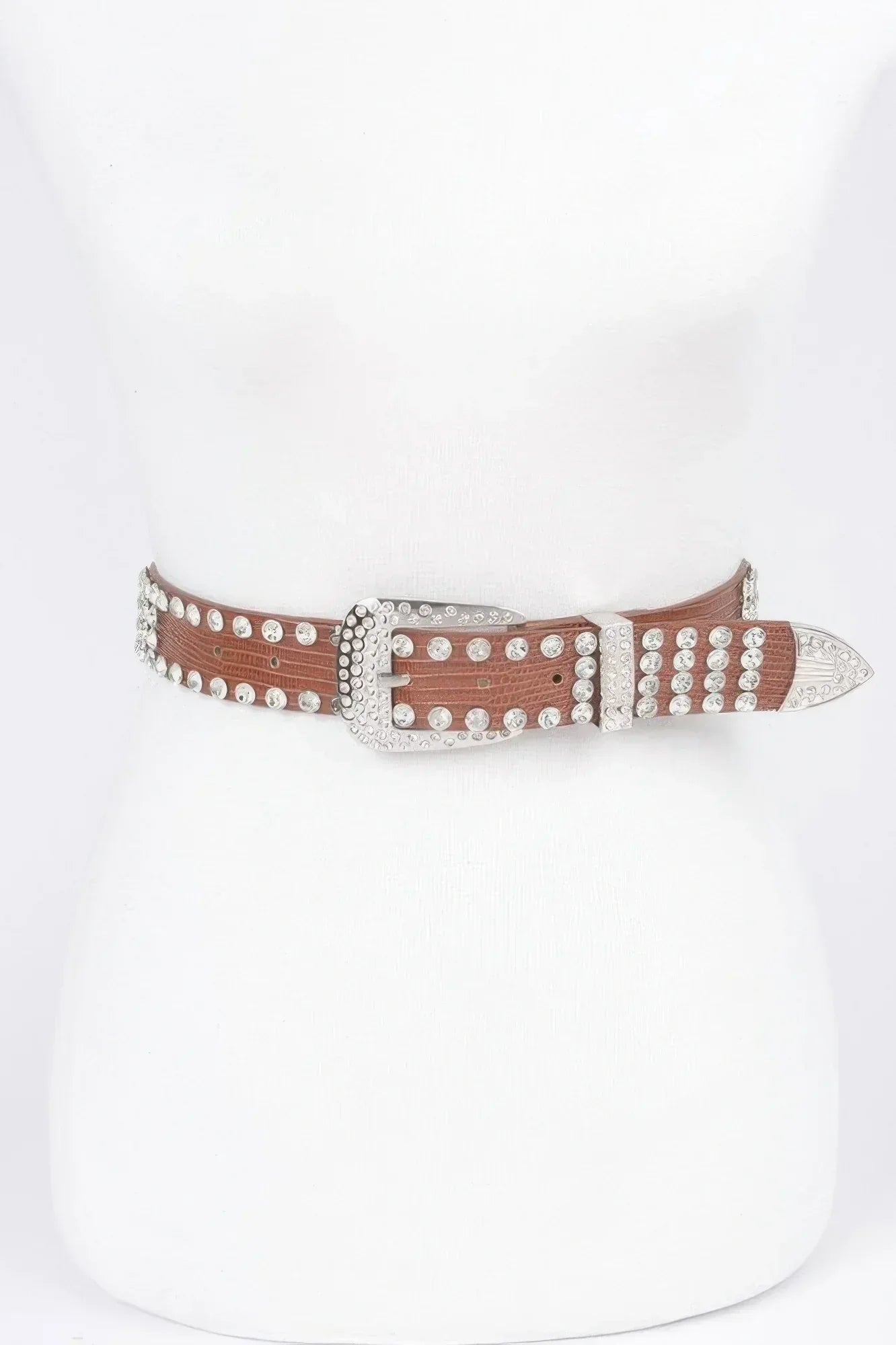 Rhinestone Multi Metal Belt | Mixtshop LLC