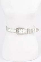 Rhinestone Multi Metal Belt | Mixtshop LLC