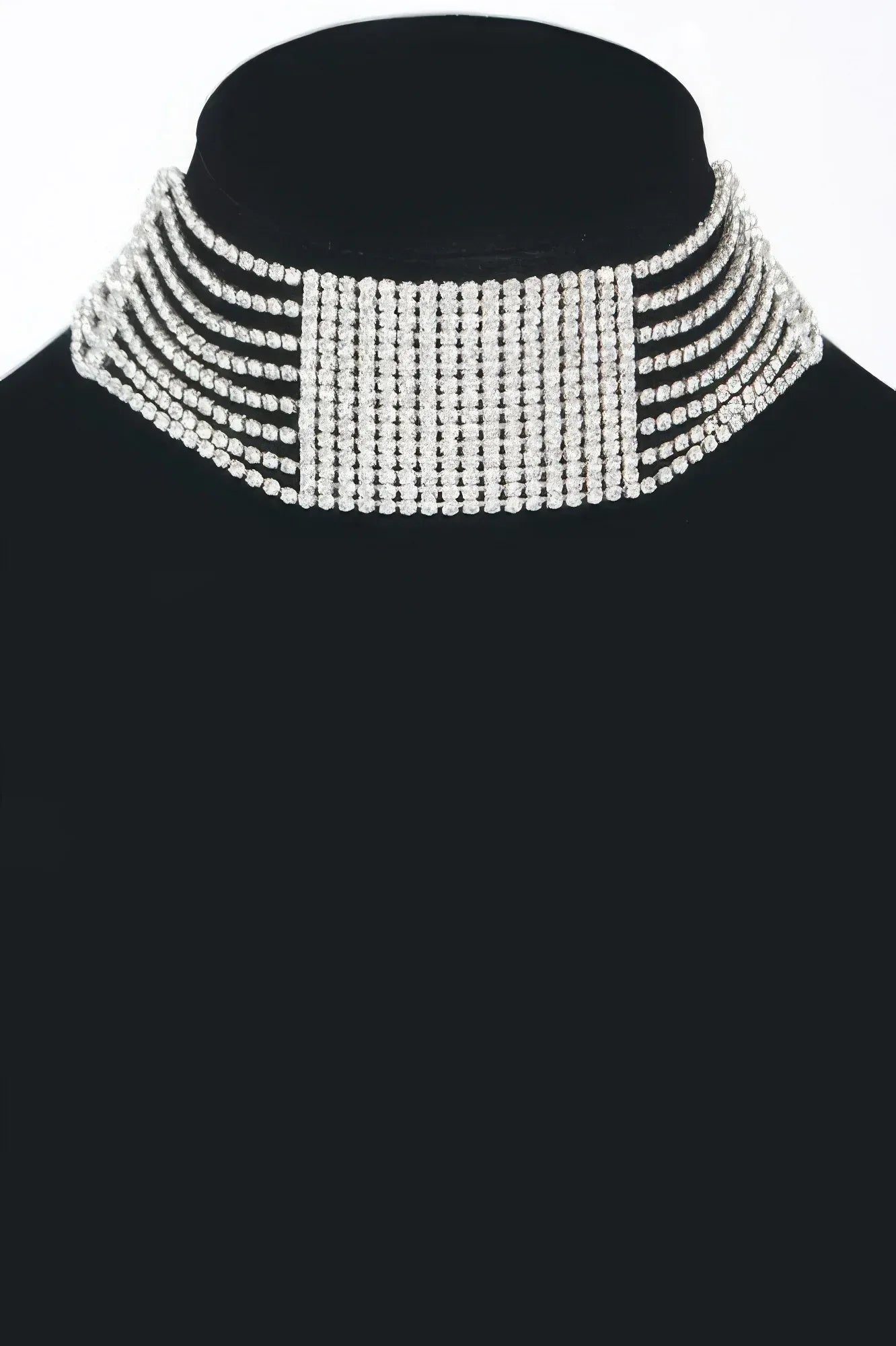 Rhinestone Choker Necklace | Mixtshop LLC