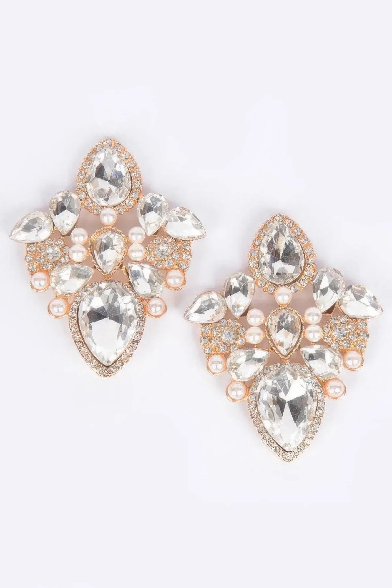 Multi Rhinestone Earring | Mixtshop LLC