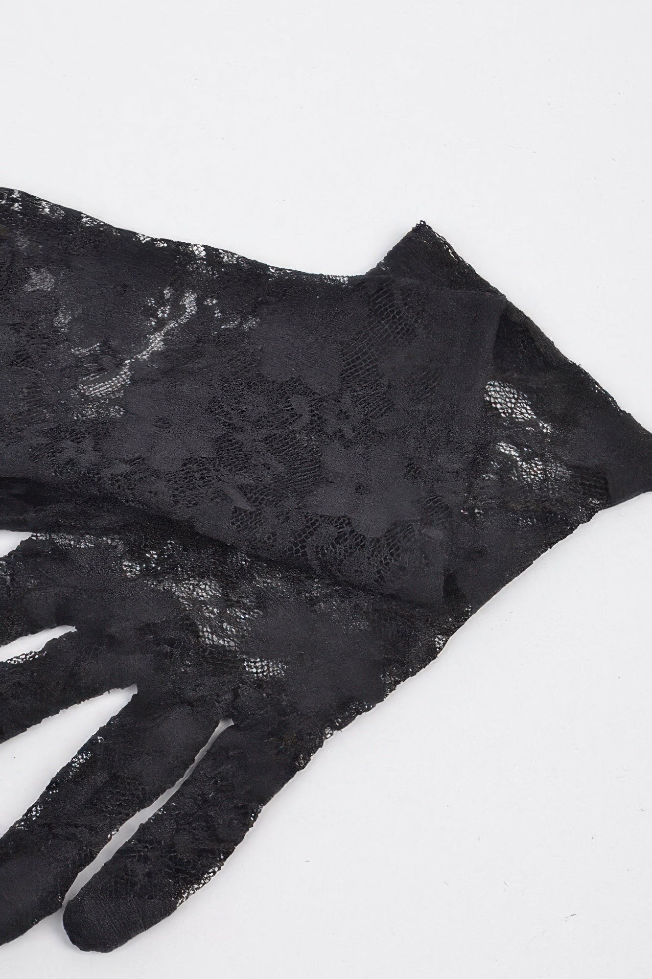 Flower Fishnet Glove Secondary image