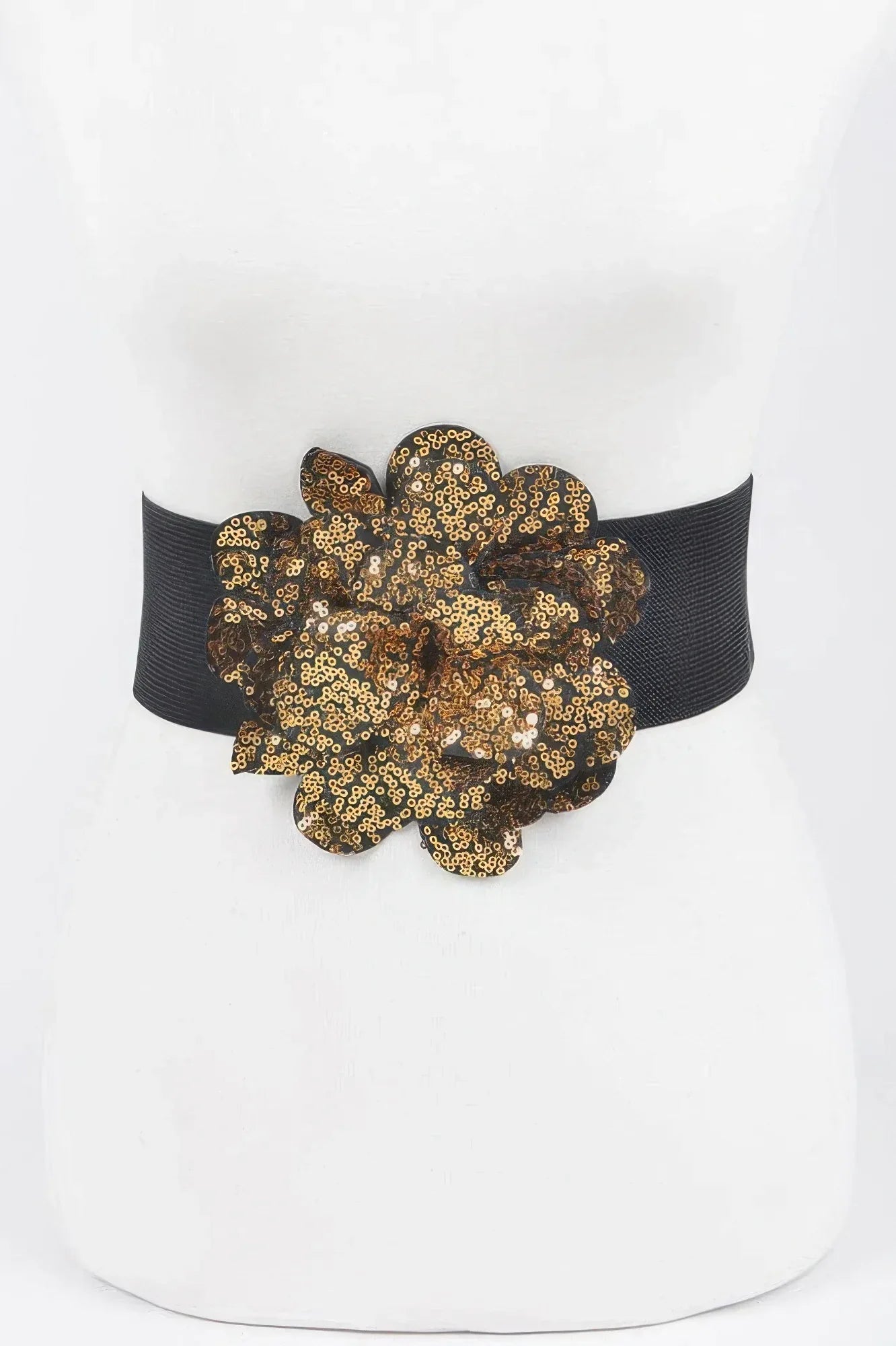 Sequins Flower Elastic Belt | Mixtshop LLC