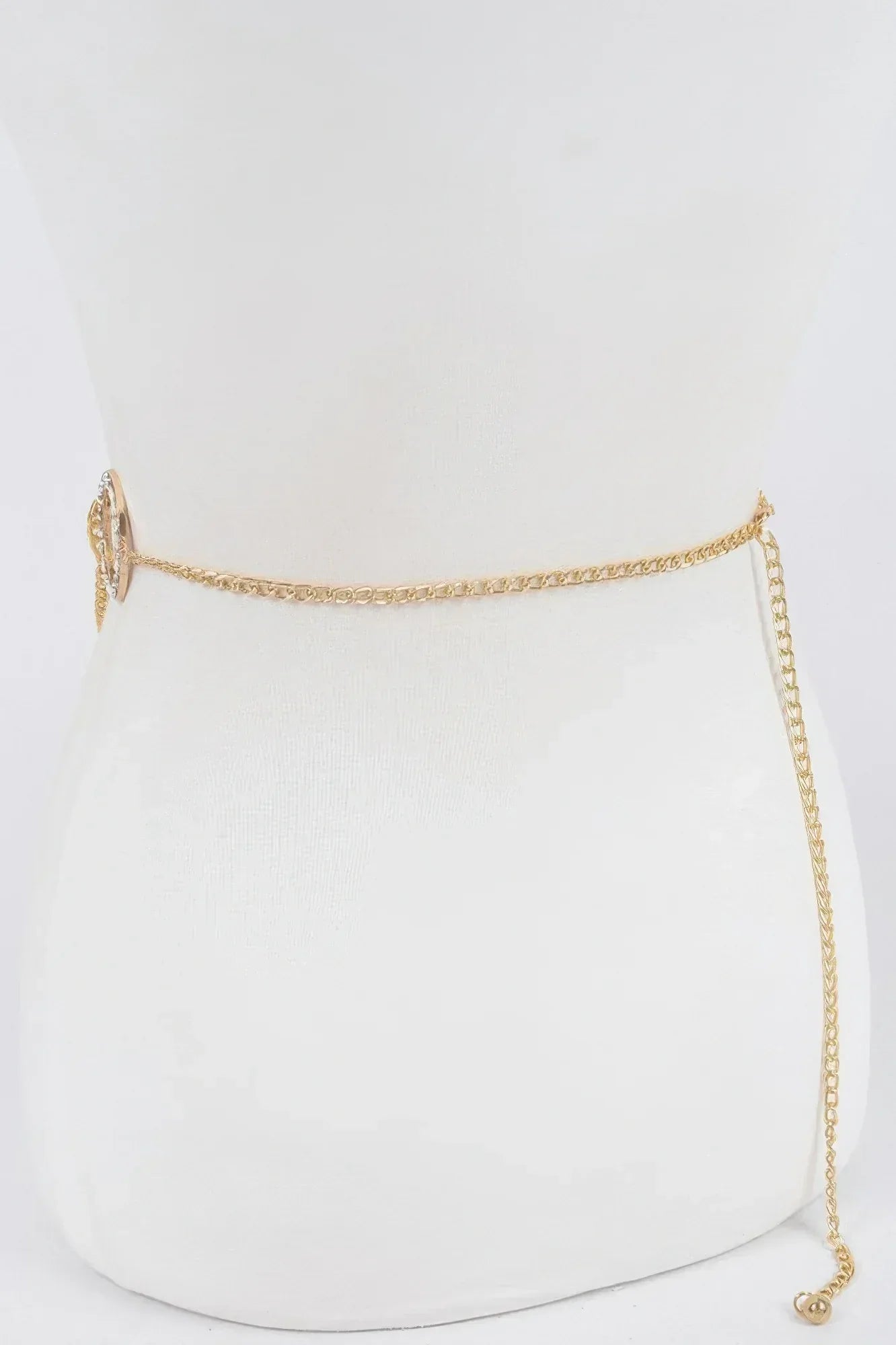 Chain Belt W/ Stone Ring Secondary image