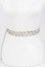Rhinestone Oversized Chain Belt | Mixtshop LLC