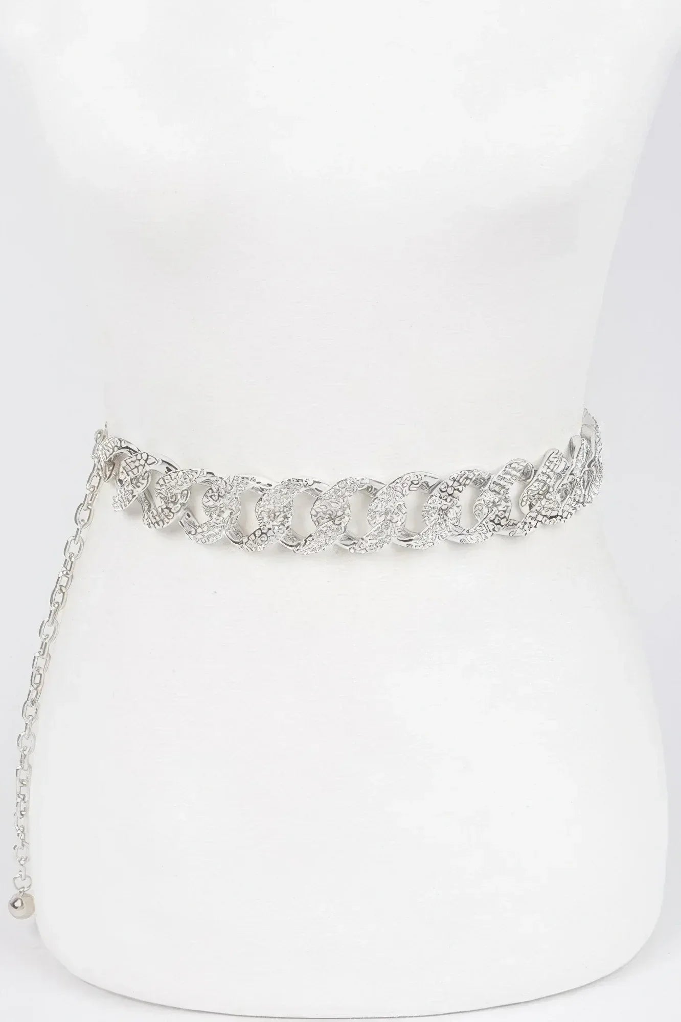 Rhinestone Oversized Chain Belt | Mixtshop LLC