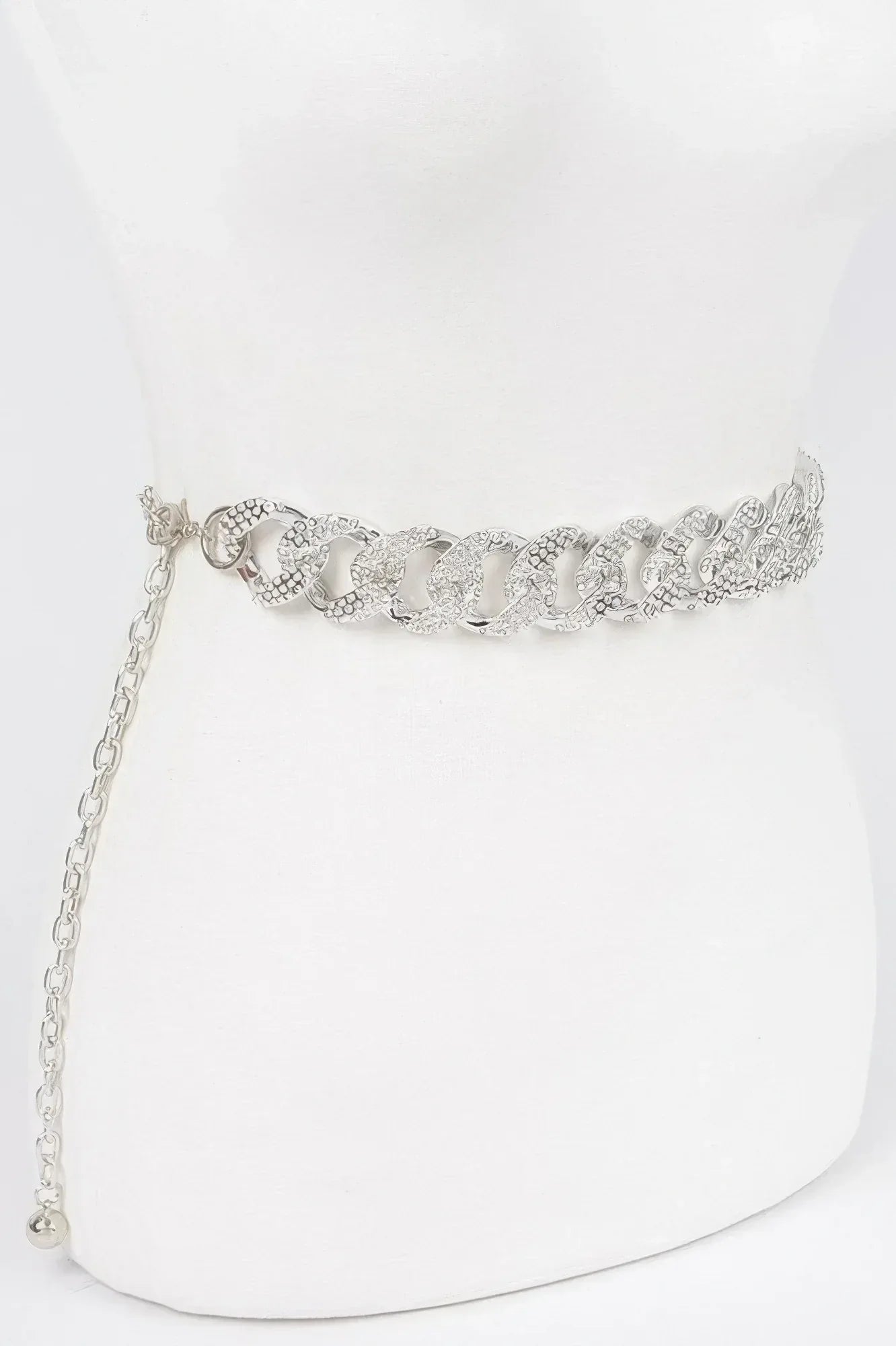 Rhinestone Oversized Chain Belt | Mixtshop LLC