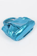 Metallic Top Handle Crossbody Bag | Mixtshop LLC