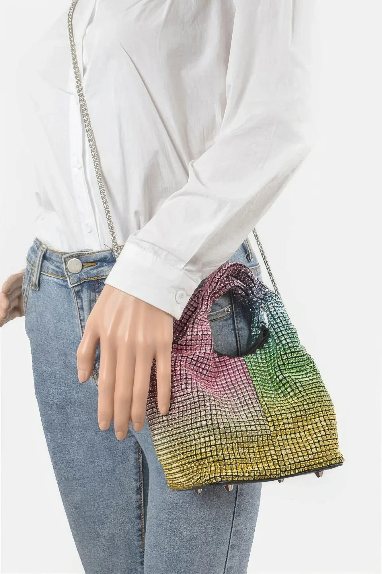 Ovesized Rhinestone Clutch | Mixtshop LLC