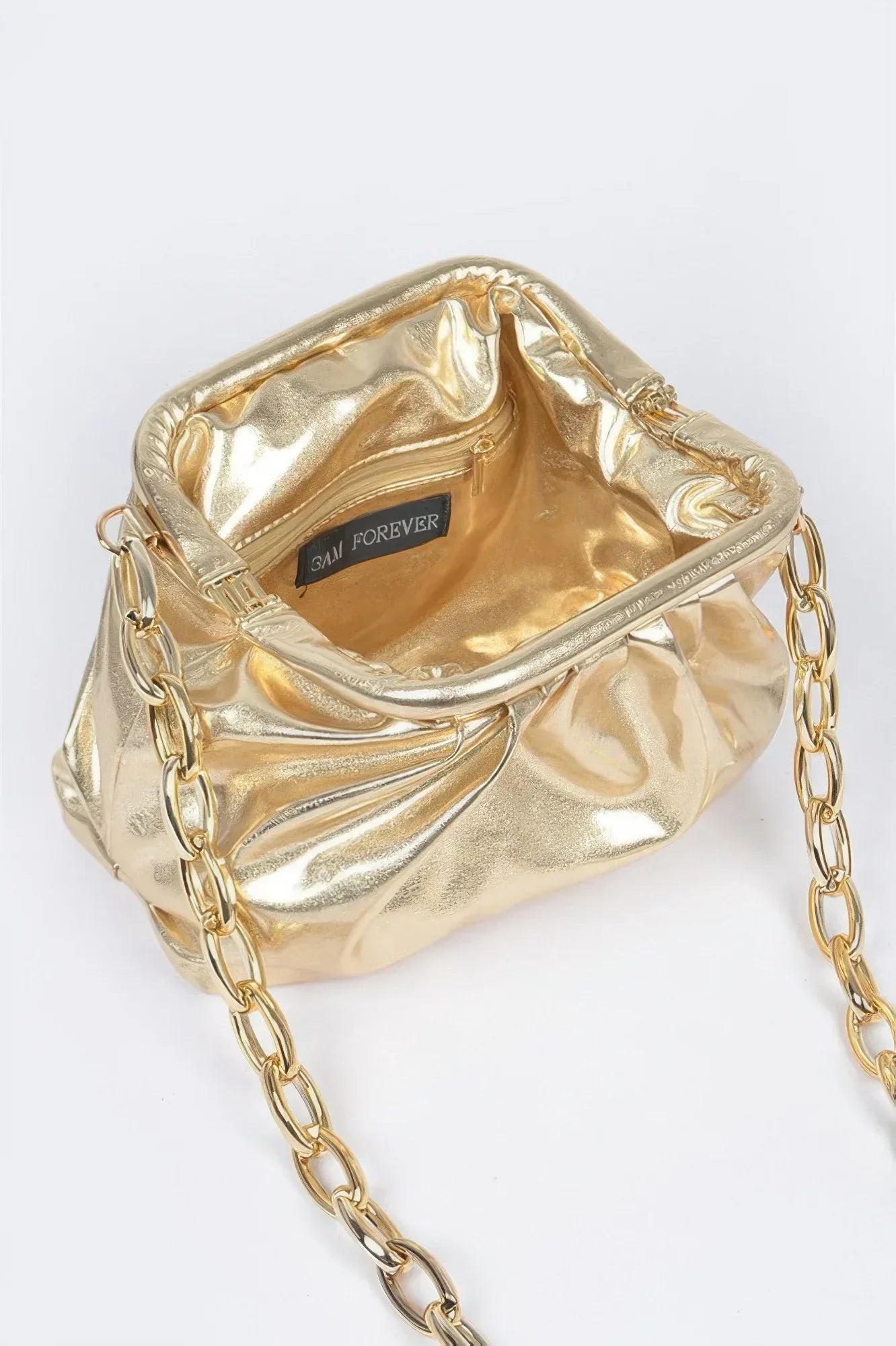 Metallic Pouch W Ccb Resin Chain | Mixtshop LLC