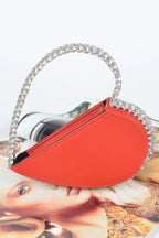 Heart Shape Stone Handle Clutch | Mixtshop LLC