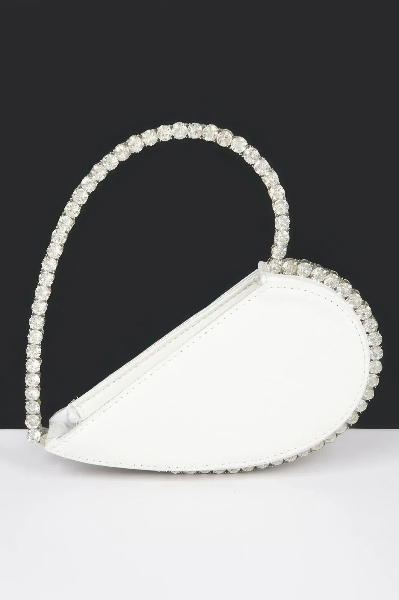 Heart Shape Stone Handle Clutch | Mixtshop LLC
