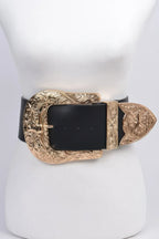 Oversized Buckle Plus Size Belt | Mixtshop LLC