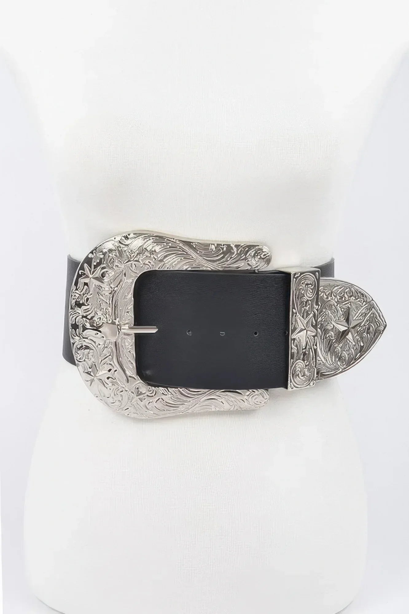 Oversized Buckle Plus Size Belt | Mixtshop LLC