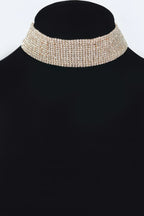 Round Rhinestone Choker Necklace | Mixtshop LLC