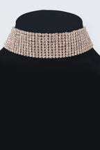 Sparkle Rhinestone Choker Necklace | Mixtshop LLC
