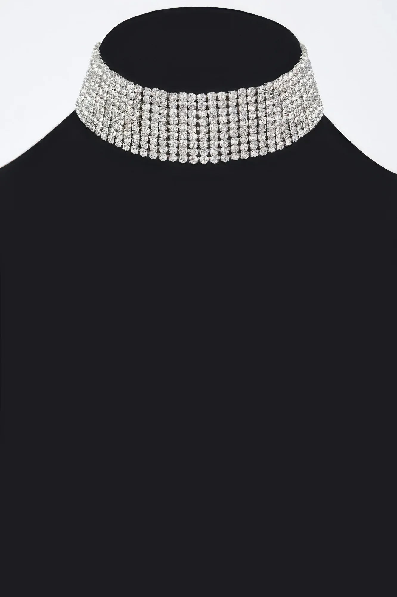 Sparkle Rhinestone Choker Necklace | Mixtshop LLC