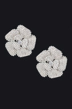 Rhinestone Flower Stud Earring | Mixtshop LLC