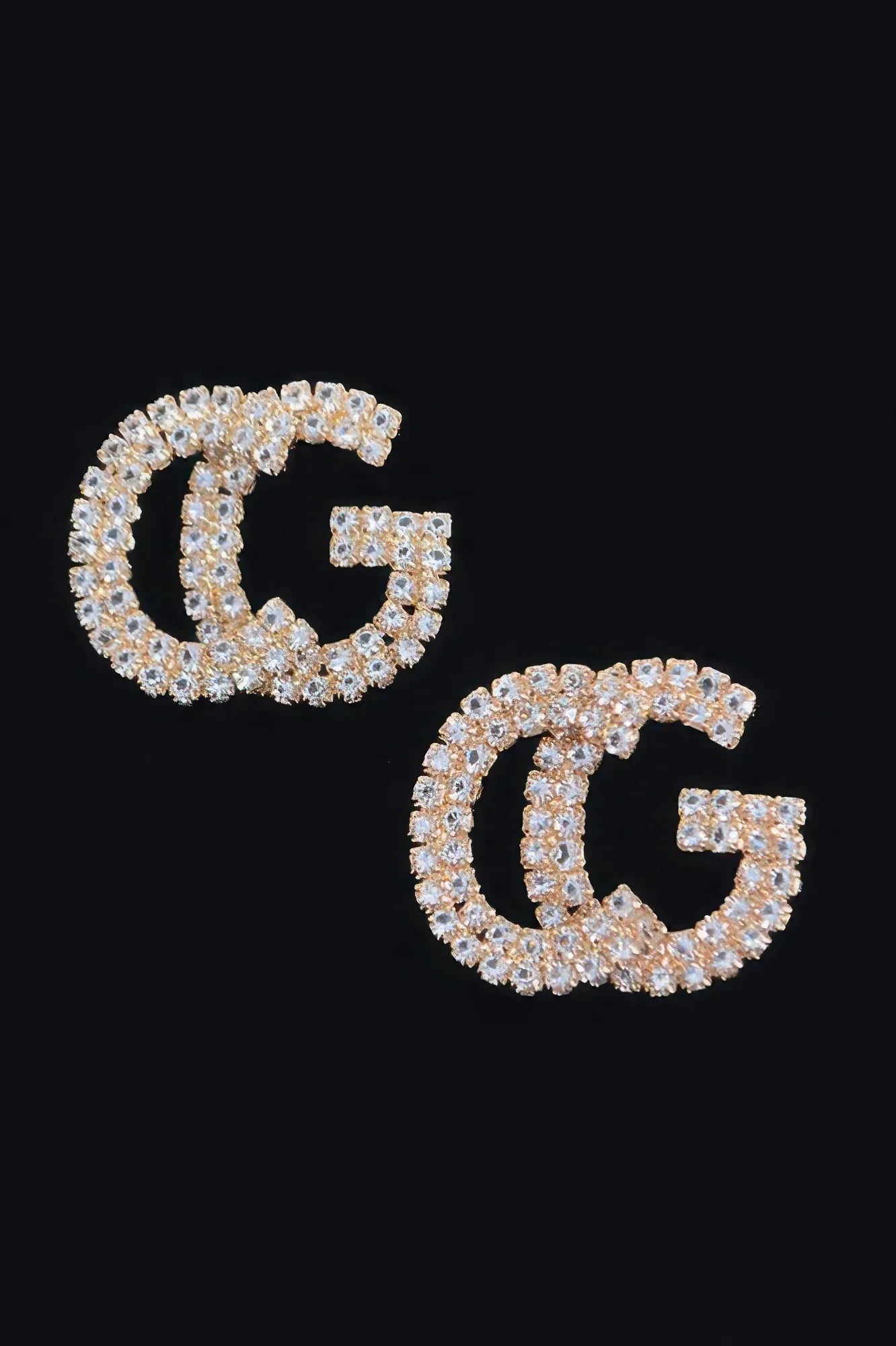 Cg Rhinestone Button Earring | Mixtshop LLC