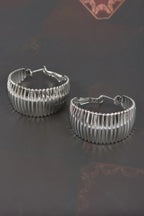 Wide Metal Hoop Earrings | Mixtshop LLC