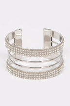 Rhinestone Metal Cuff | Mixtshop LLC