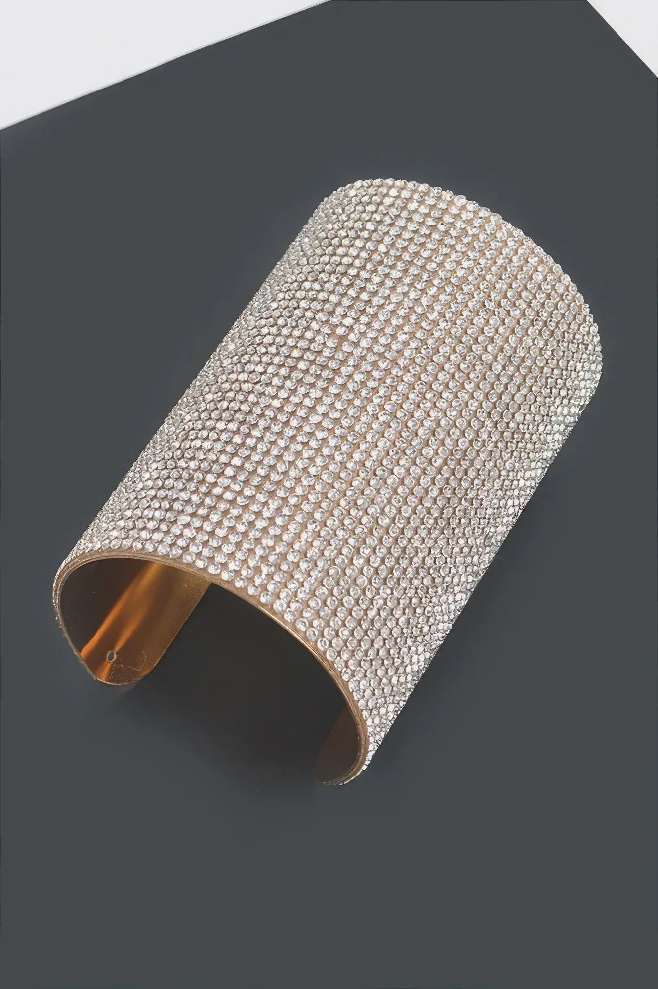Rhinestone Metal Cuff Secondary image