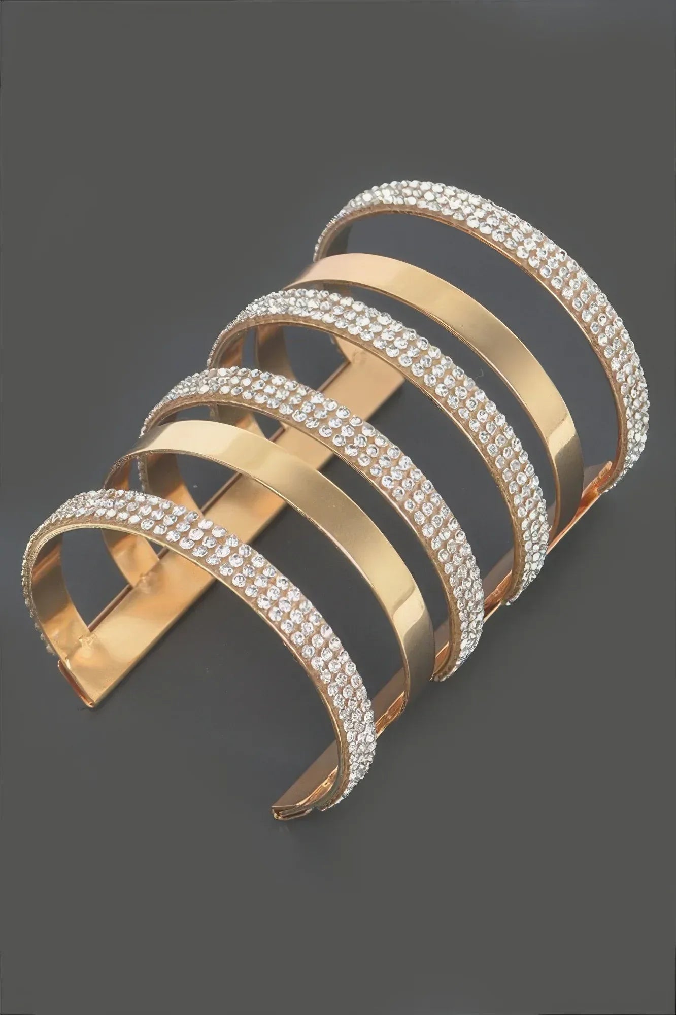 Rhinestone Metal Cuff | Mixtshop LLC