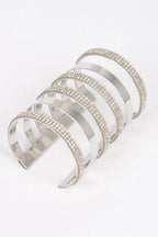 Rhinestone Metal Cuff | Mixtshop LLC