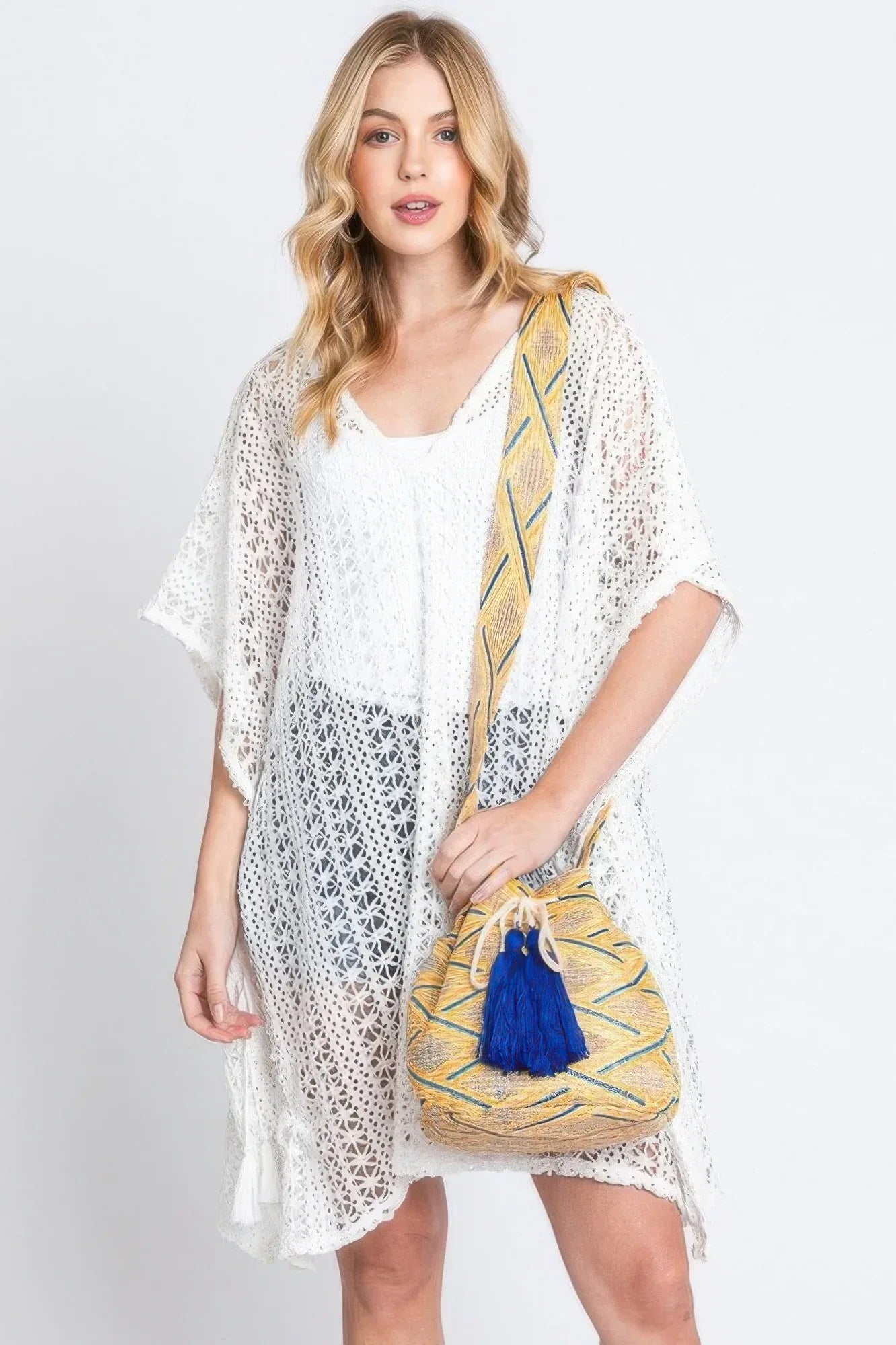 Aztec Bucket Bag With Aztec Strap | Mixtshop LLC