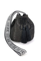 Solid Bucket Bag With Aztec Strap | Mixtshop LLC