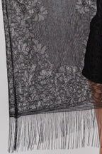 Floral Lace Kimono With Tassel | Mixtshop LLC