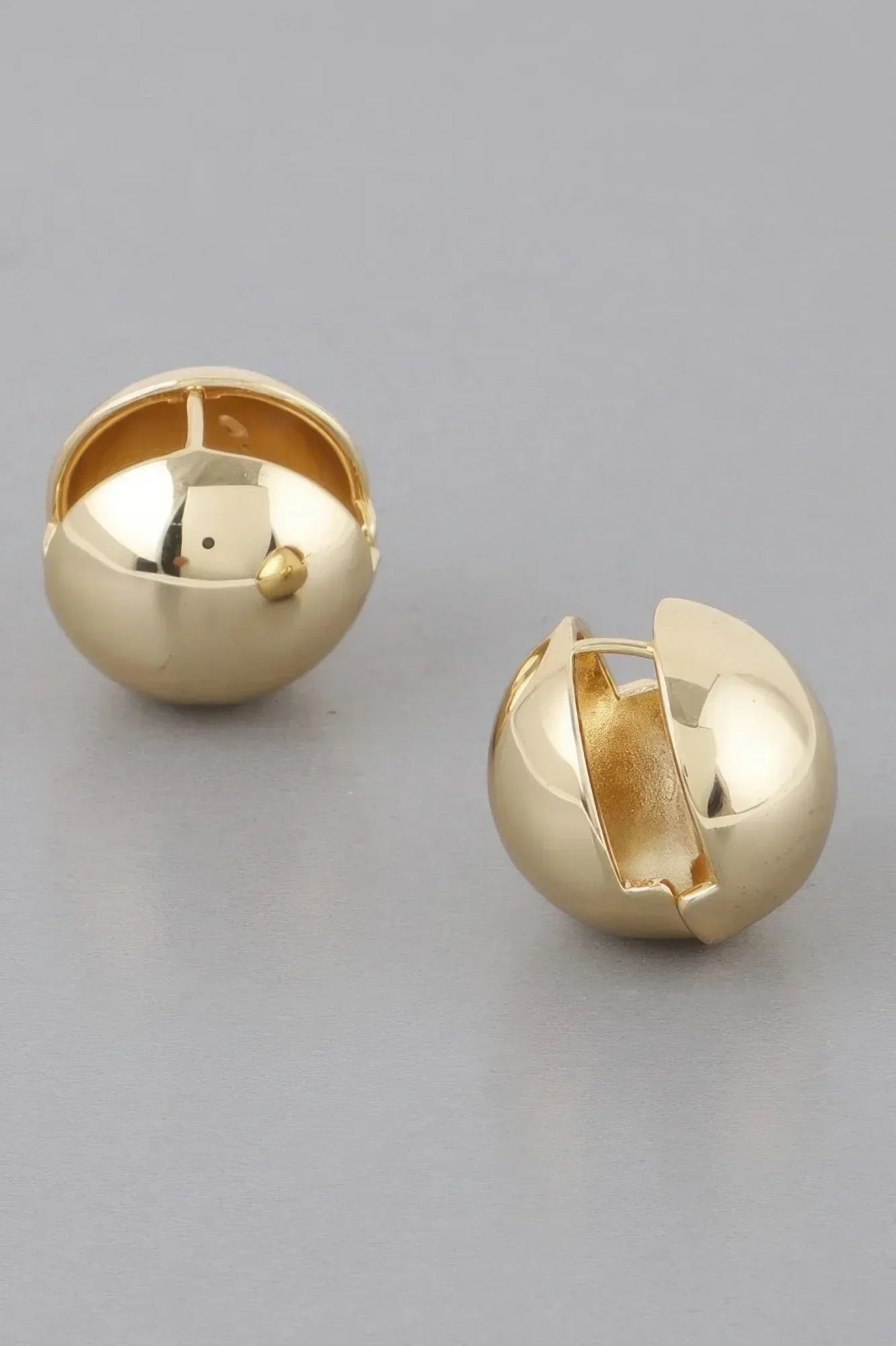 Shiny Ball Clasp Earrings | Mixtshop LLC