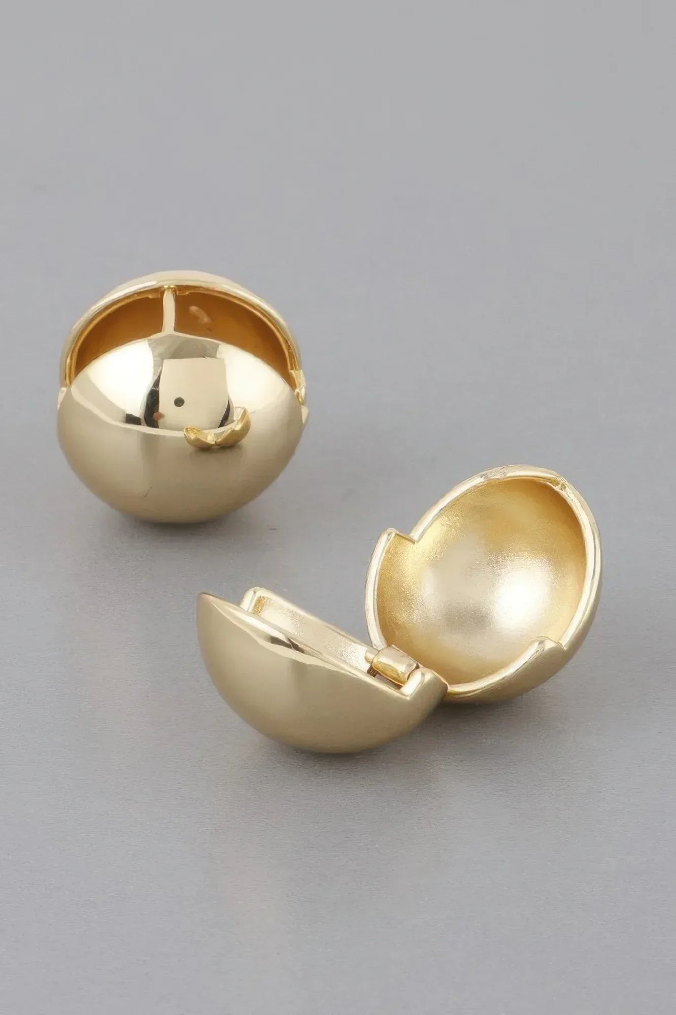 Shiny Ball Clasp Earrings | Mixtshop LLC