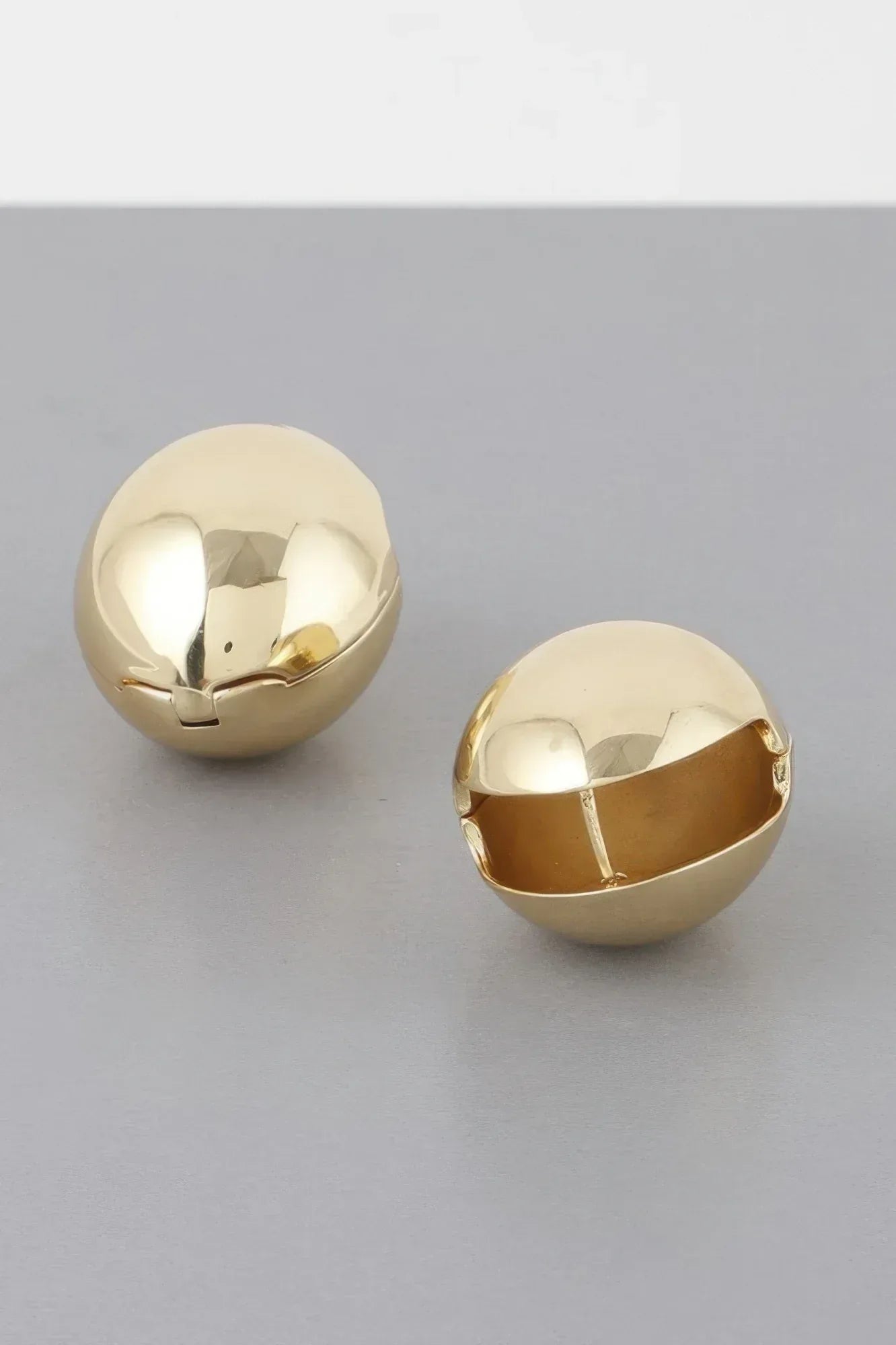Empty Shell Clasp Earrings Secondary image