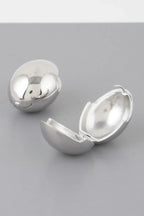Empty Shell Clasp Earrings | Mixtshop LLC