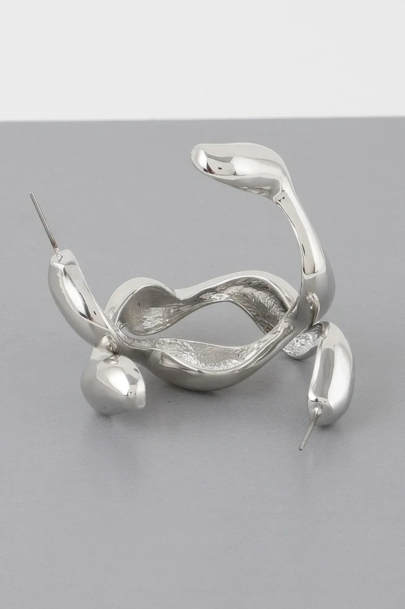 Liquid Wave Hoop Earrings | Mixtshop LLC