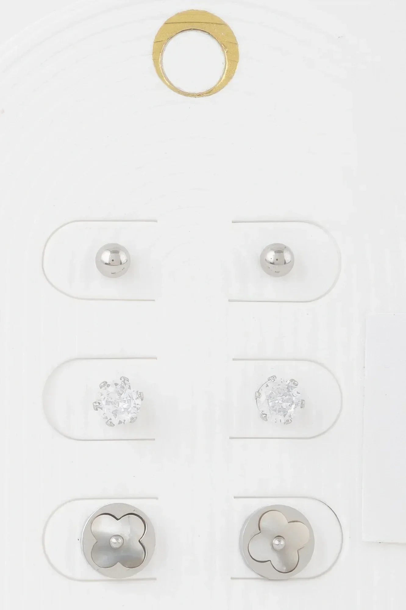 Multi Jewel Stud Earrings Set | Mixtshop LLC