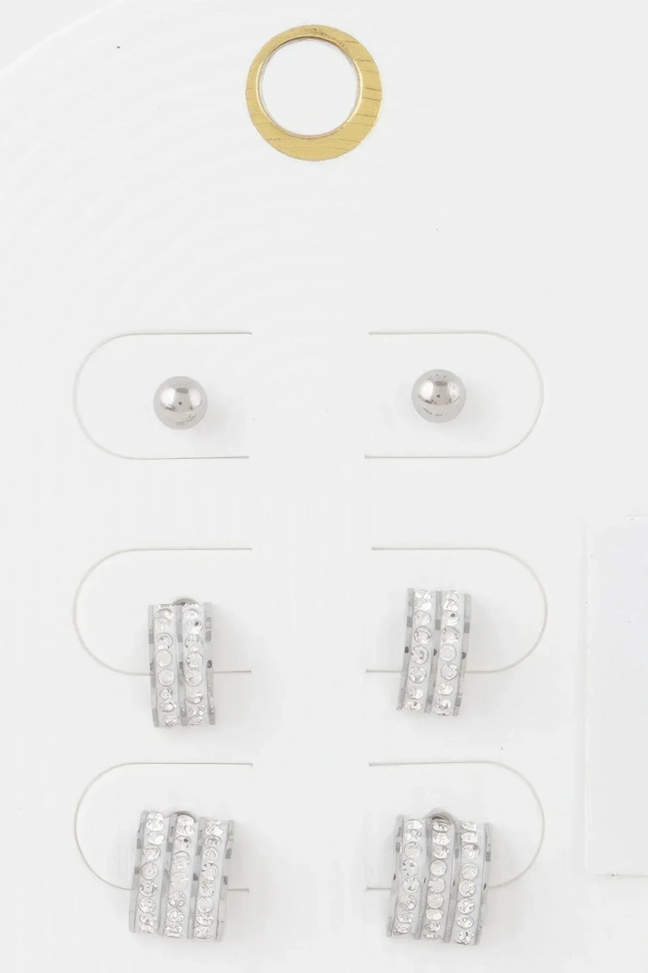 Multi Rhinestone Earrings Set | Mixtshop LLC
