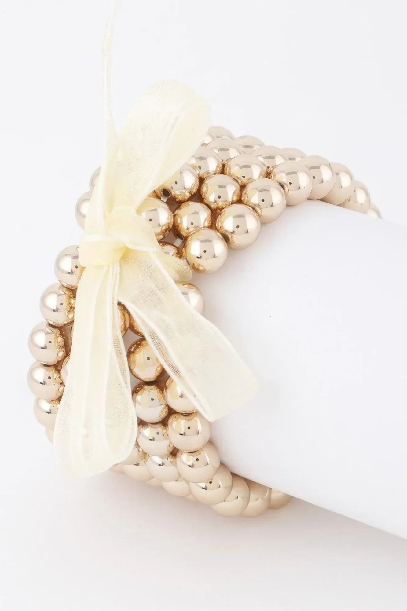 Multi Beaded Ribbon Bracelet | Mixtshop LLC