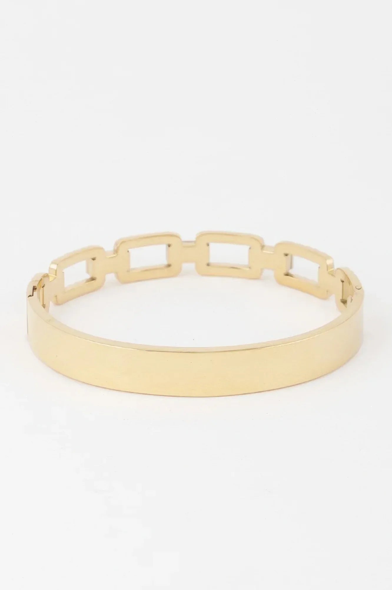 Ribbed Chain Clasp Bracelet | Mixtshop LLC