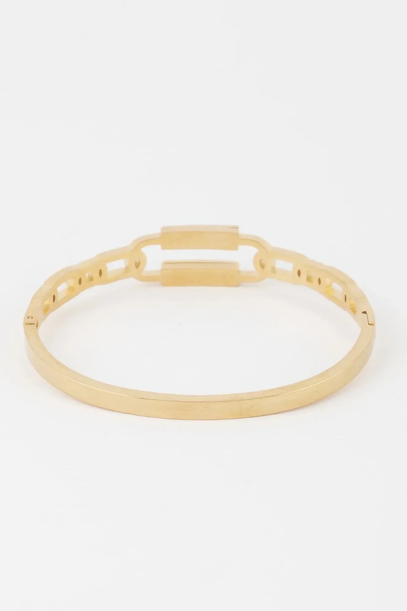 Jeweled Curb Chain Clasp Bracelet | Mixtshop LLC