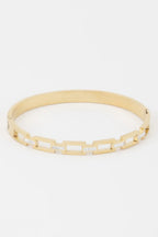 Jeweled Chain Clasp Bracelet | Mixtshop LLC