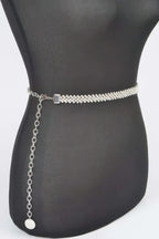 Rhinestone Plus Size Chain Belt | Mixtshop LLC