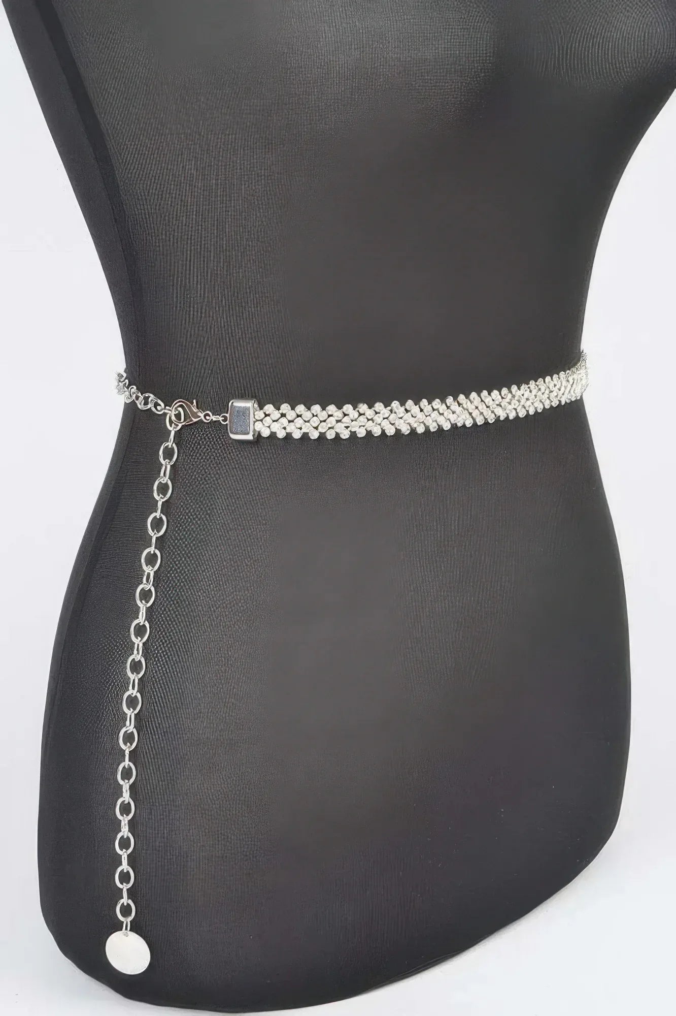 Rhinestone Plus Size Chain Belt | Mixtshop LLC