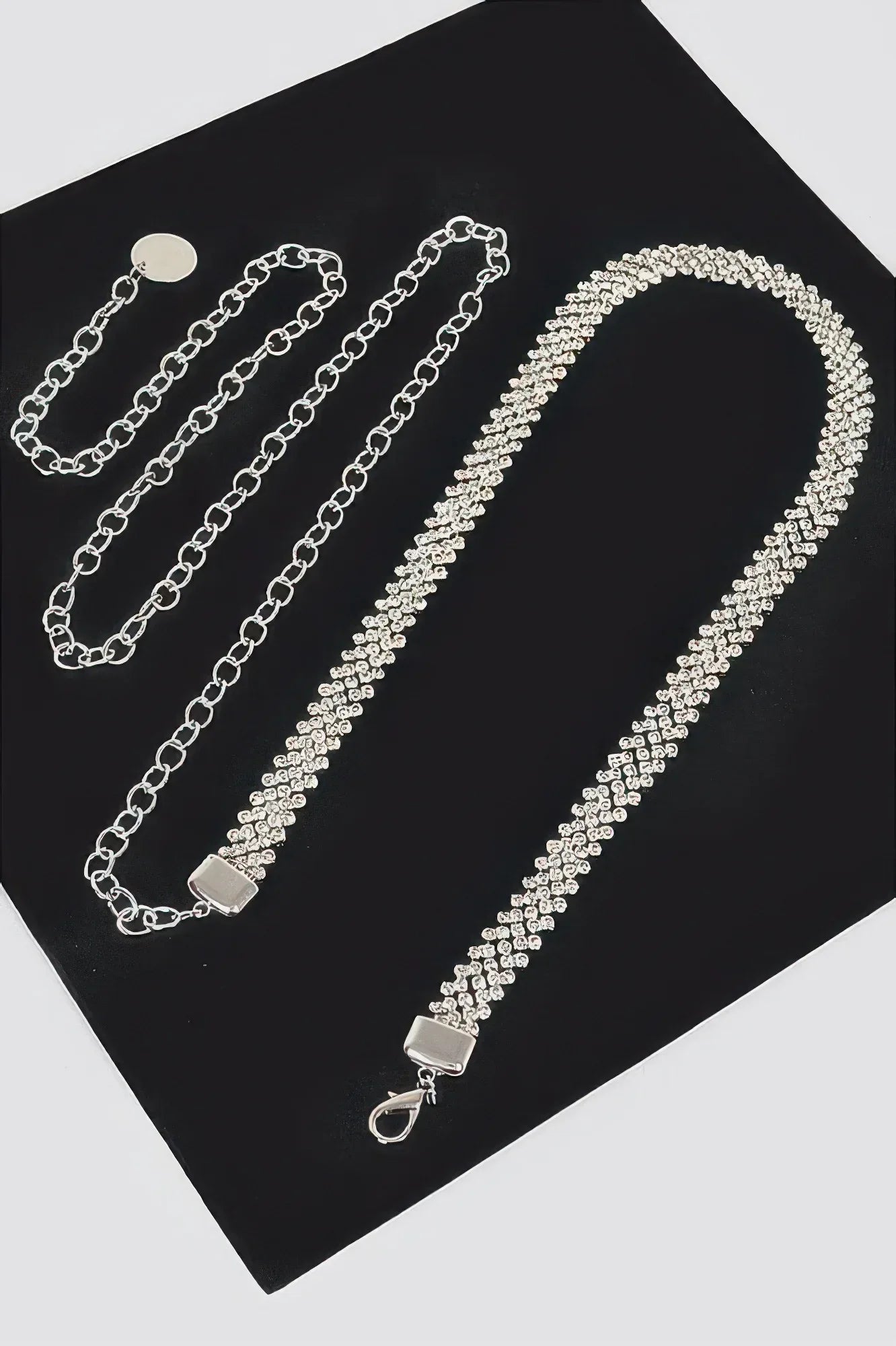 Rhinestone Plus Size Chain Belt | Mixtshop LLC