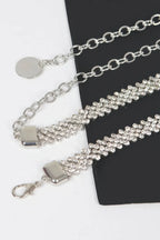 Rhinestone Plus Size Chain Belt | Mixtshop LLC